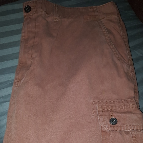 Shorts | Rust Color Cargo Shorts Size 42 | Poshmark